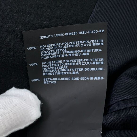 Saint Laurent Paris Leopard Print Blazer With Black Satin Shawl Lapel & Single B - Picture 5 of 7